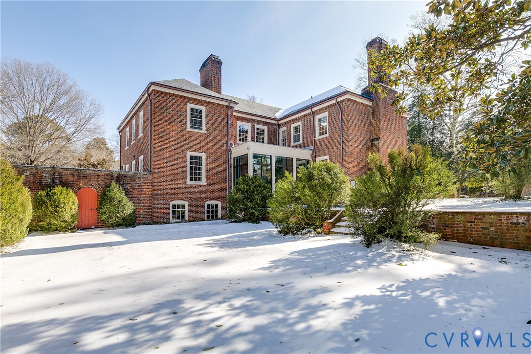 6 Tapoan Road Richmond, VA 23226 - Photo 33 of 39 Brick patio off of sunroom