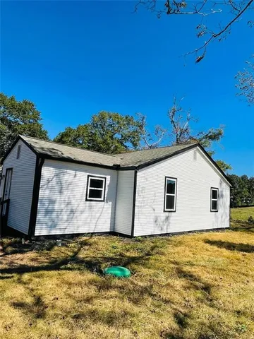 a view of a wooden bridge