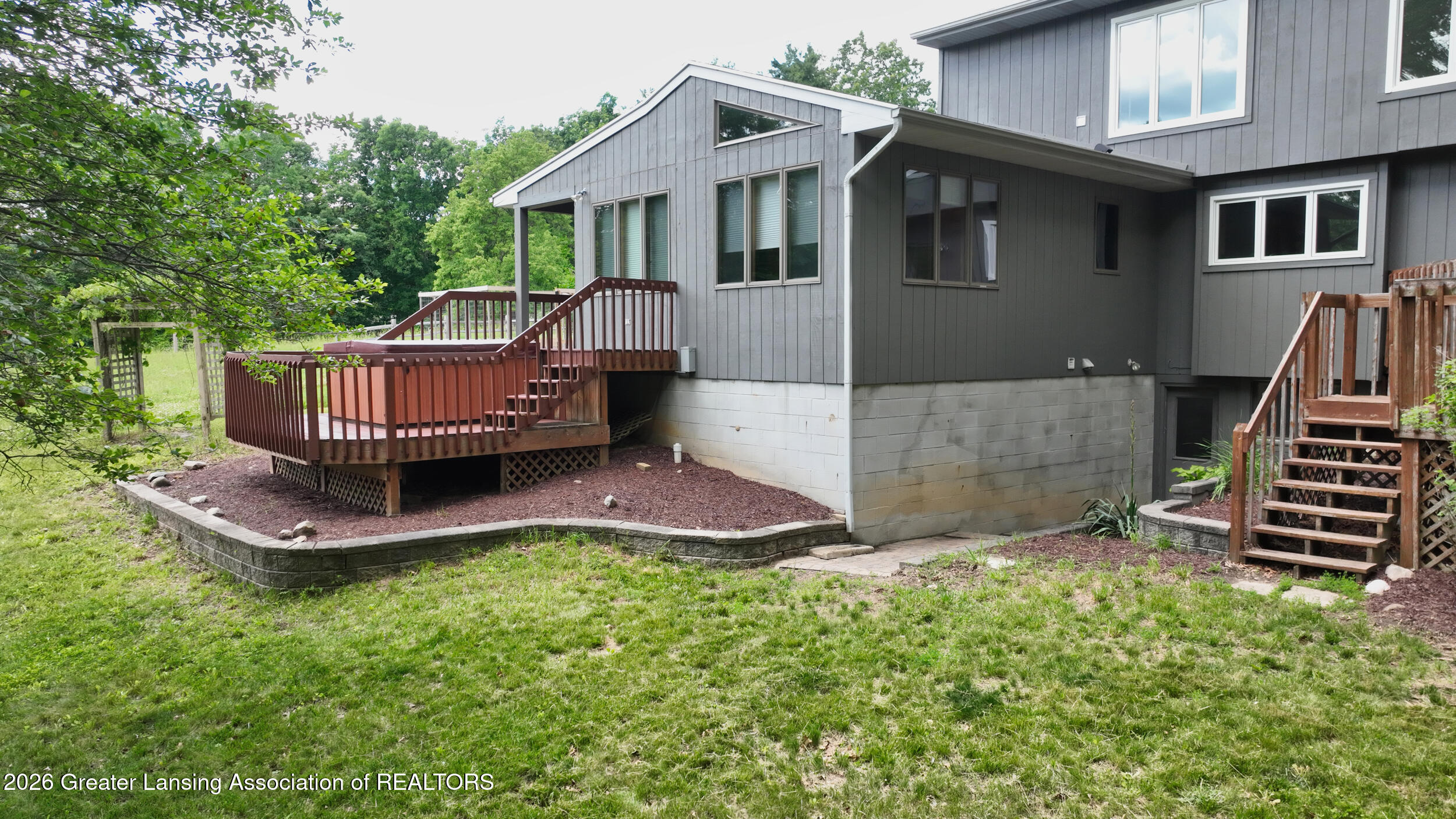 6464 Lounsbury Road Williamston, MI 48895 - Photo 85 of 92 Walkout Rear