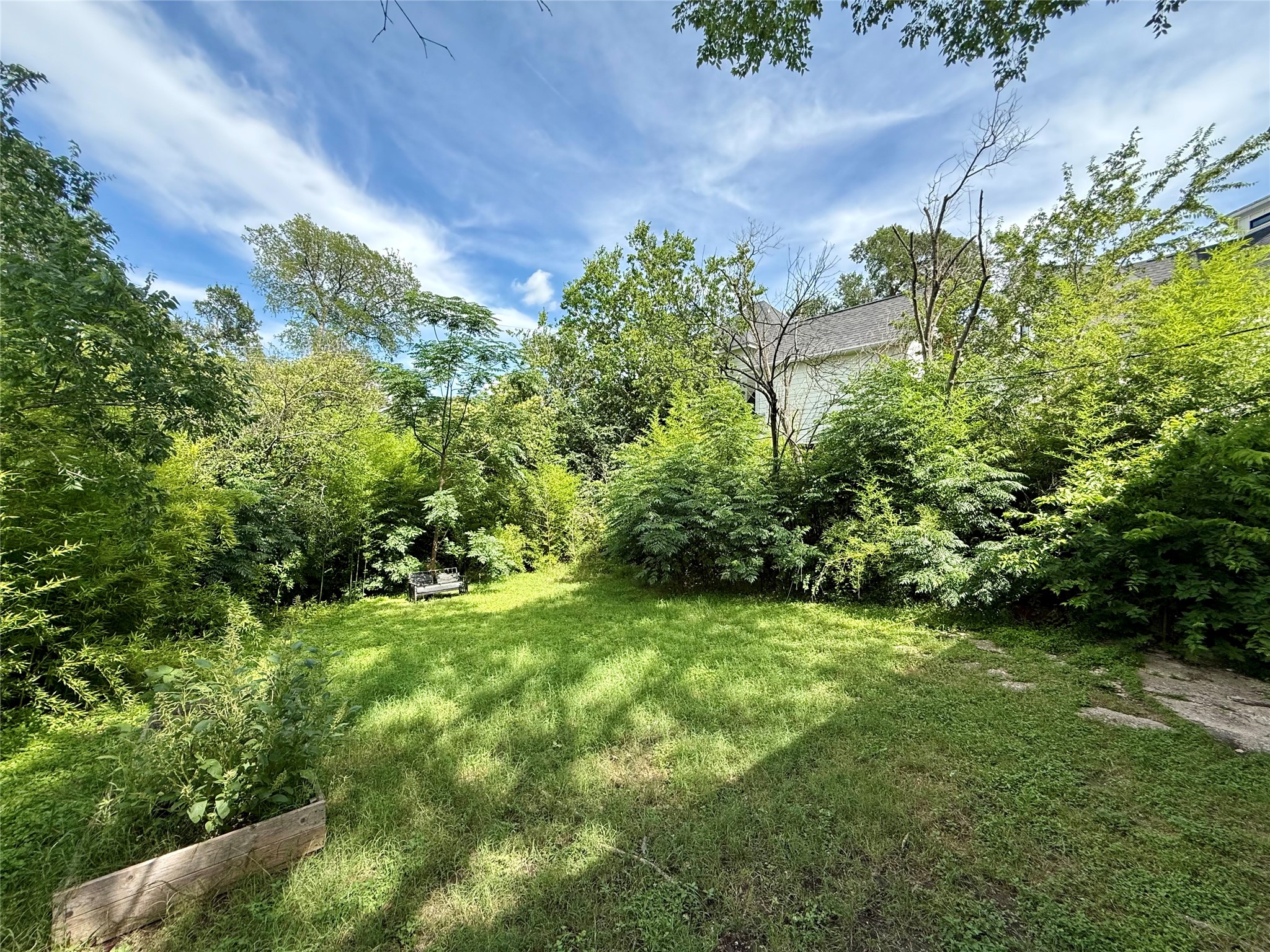 3305 Merrie Lynn Avenue Austin, TX 78722 - Photo 18 of 22 A tranquil, verdant backyard offers a private natural escape.