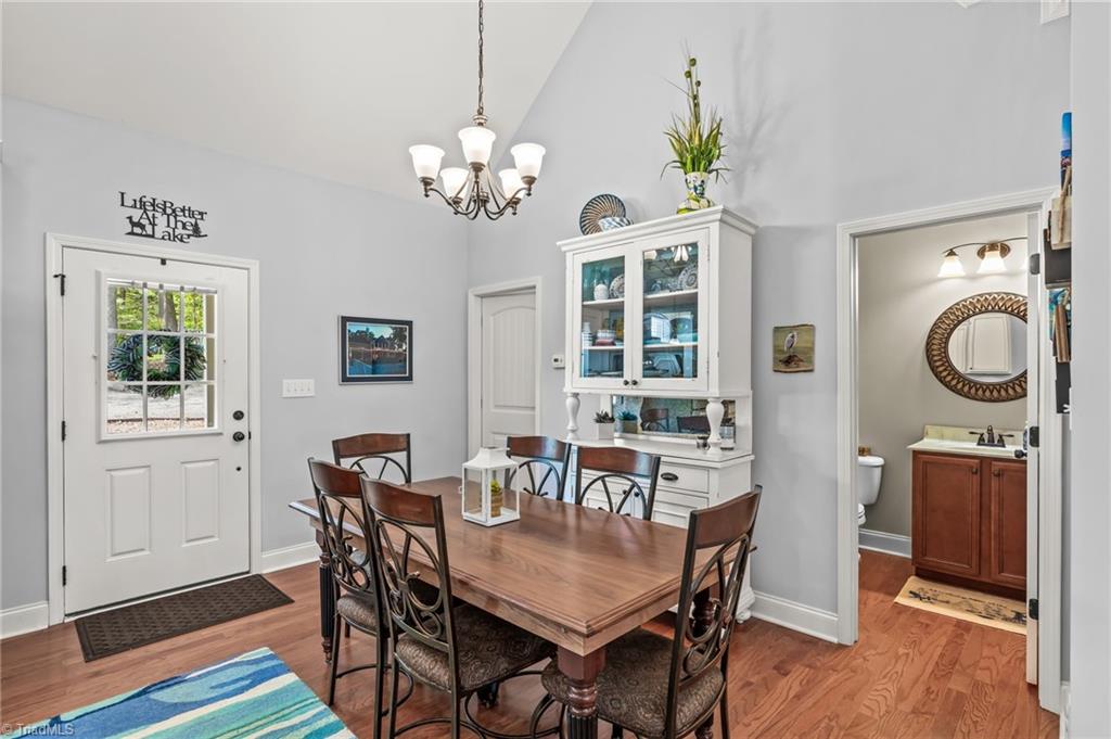 Dining Area and Half Bath