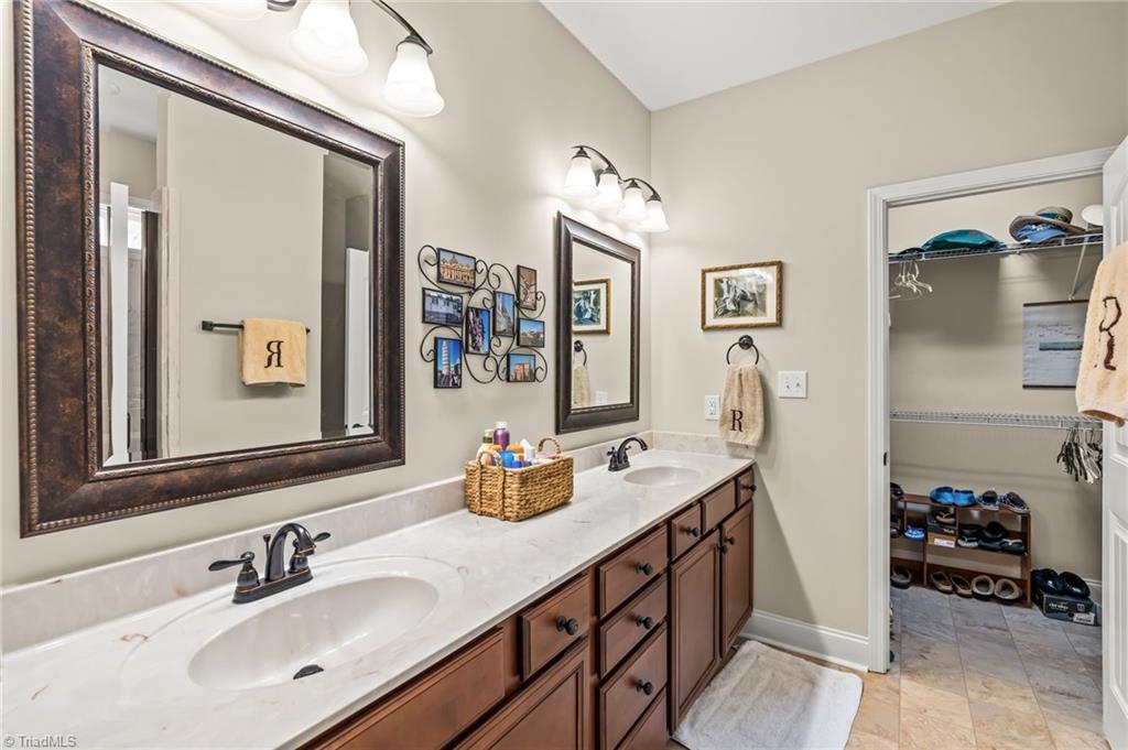 311 Reynolds Road Lexington, NC 27292 - Photo 9 of 32 ML Primary Bath w/ Shower & Walk in Closet