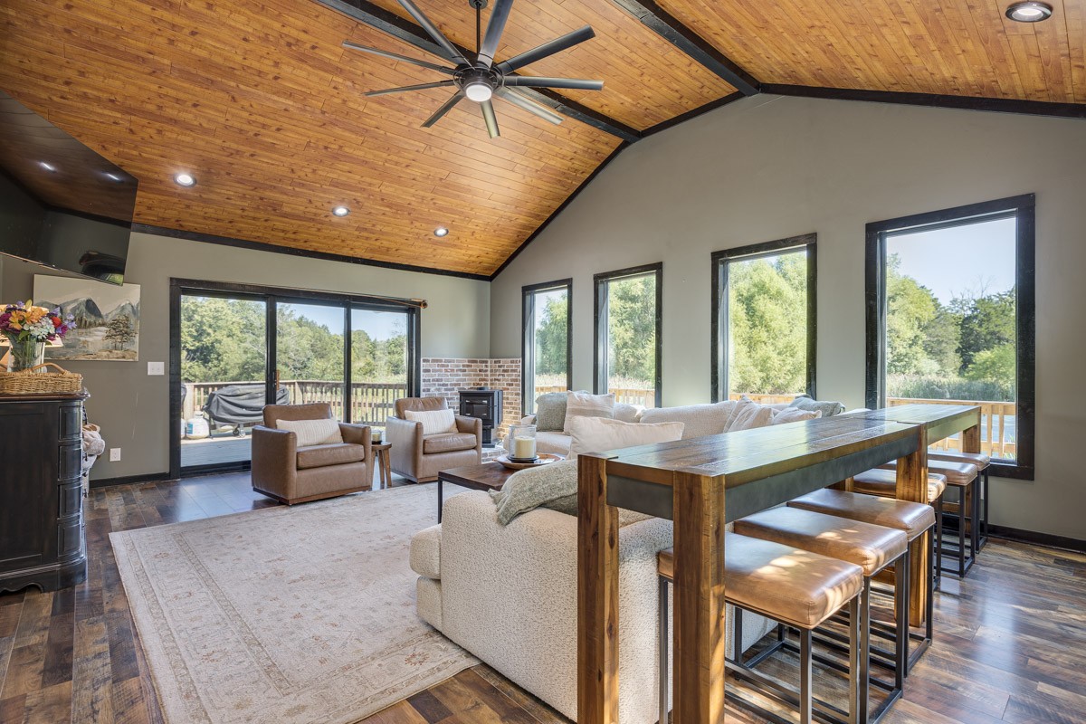 6923 Cross Keys Road College Grove, TN 37046 - Photo 15 of 67 a living room with furniture and a large window