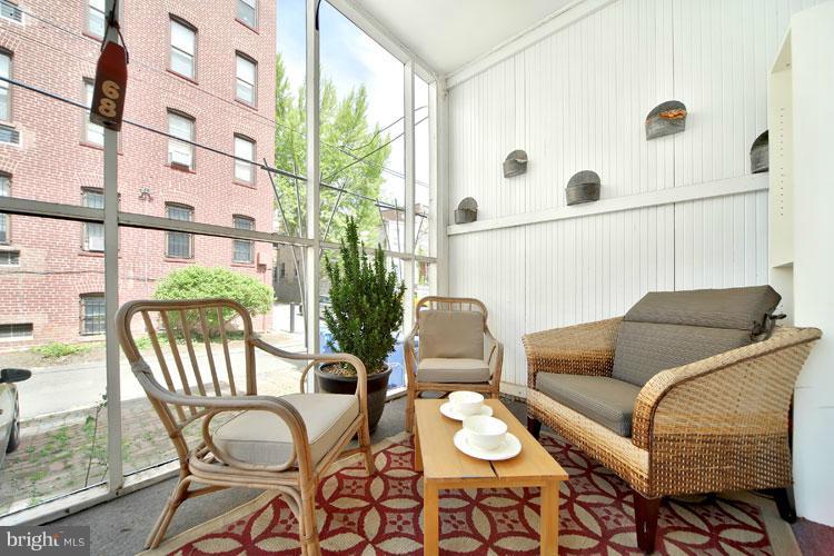 1823 Riggs Place Northwest, Unit 1 Washington, DC 20009 - Photo 12 of 13 Private Screened Porch
