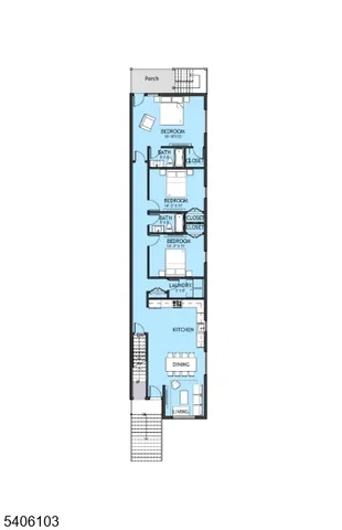 a picture of a floor plan