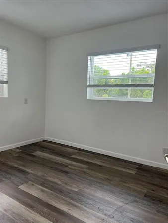 a view of a window in a room