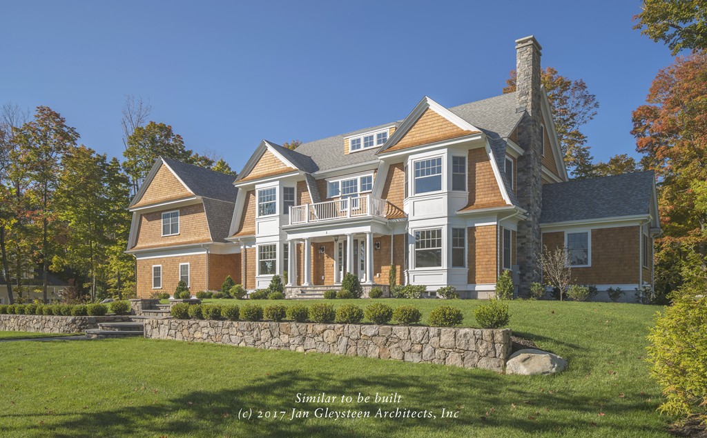 19 Falmouth Road Wellesley, MA 02481 - Photo 1 of 29 a front view of a house with a yard