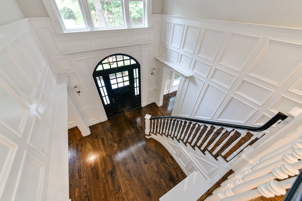 19 Falmouth Road Wellesley, MA 02481 - Photo 3 of 29 a view of entryway with wooden floor