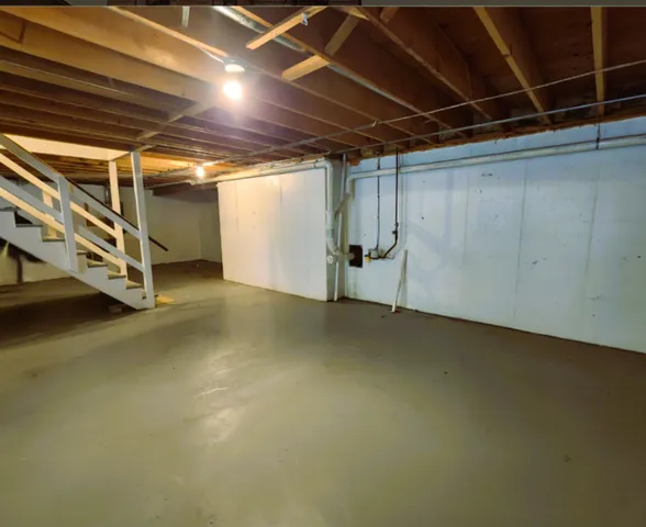 a view of car parked in front of building