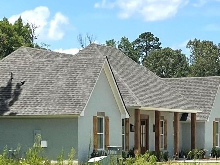 0 Ridge Drive Stonewall, LA 71078 - Photo 4 of 5 a aerial view of a house with a yard and seating space