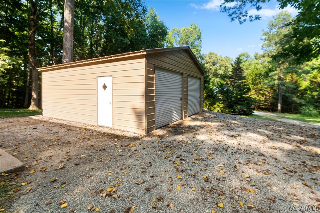 653 Purkins Road Tappahannock, VA 22560 - Photo 6 of 34 View of garage