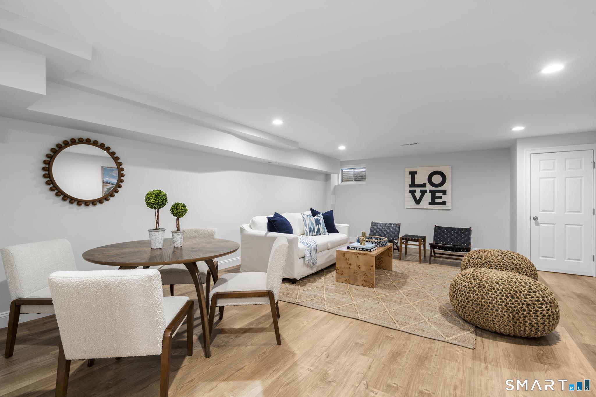 2455 Boston Post Road, Unit A9 Guilford, CT 06437 - Photo 19 of 25 Fully Finished Basement