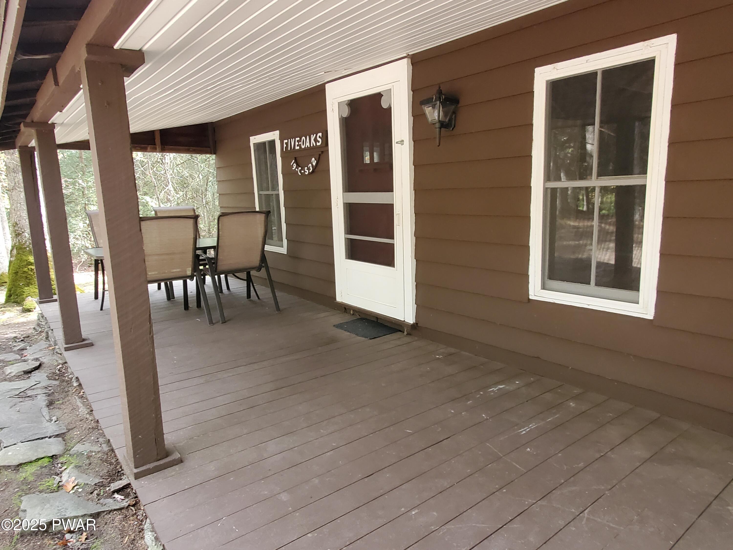 1014 Silver Lake Road Dingmans Ferry, PA 18328 - Photo 21 of 34 Covered Front Porch