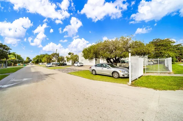 a view of an outdoor space and yard