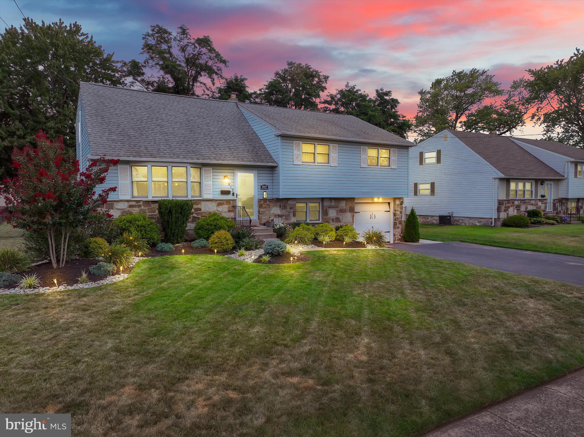 1019 Howard Road Warminster, PA 18974 - Photo 67 of 69 Charming home at twilight glow.