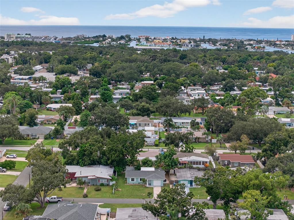 12432 136th Lane Largo, FL 33774 - Photo 57 of 64 an aerial view of a city with lots of residential buildings