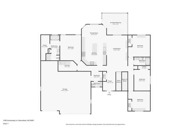 $800,000 | 1705 Dunwoody Lane, Waunakee, WI 53597