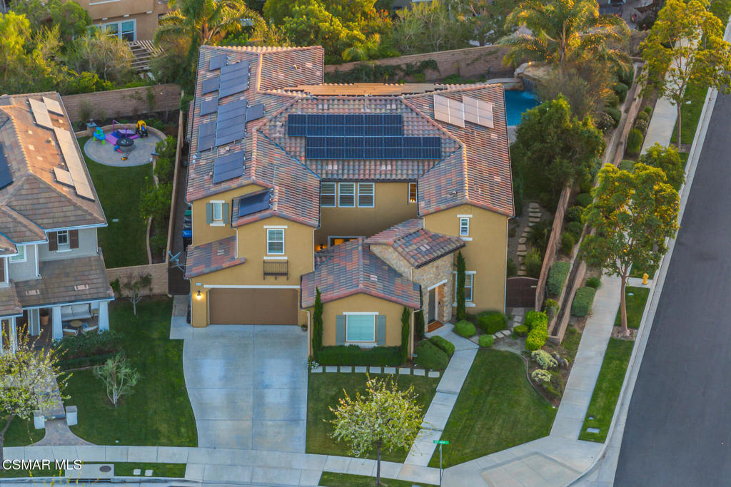 13148 Bent Grass Place Moorpark, CA 93021 - Photo 64 of 76 an aerial view of a house