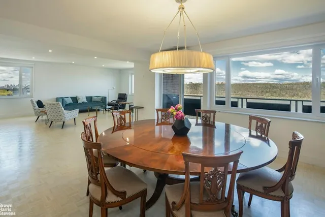 a outdoor living space with furniture and a window