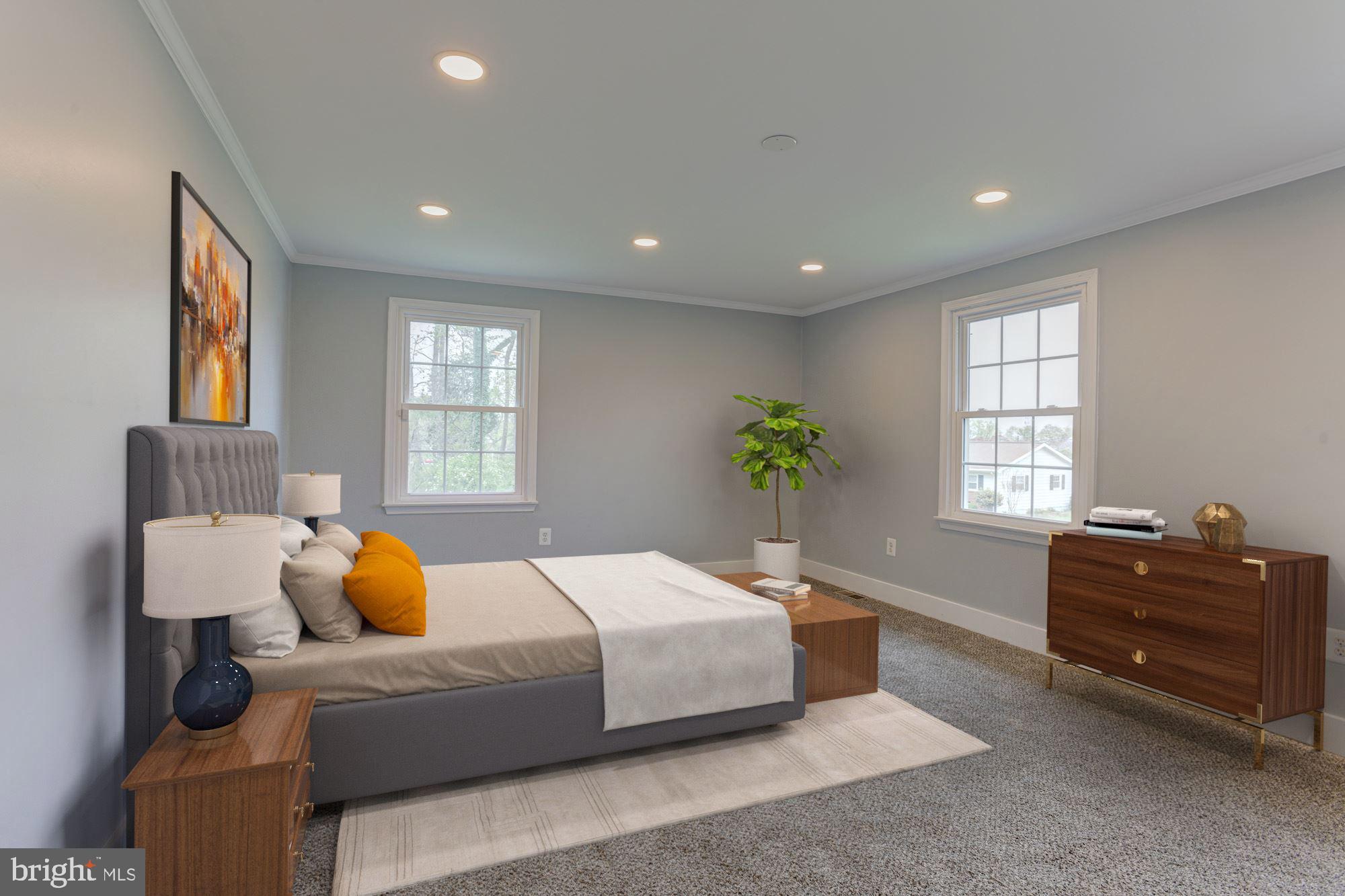1214 Keithmont Road Catonsville, MD 21228 - Photo 12 of 30 Primary Bedroom Staged Using Virtual Tools