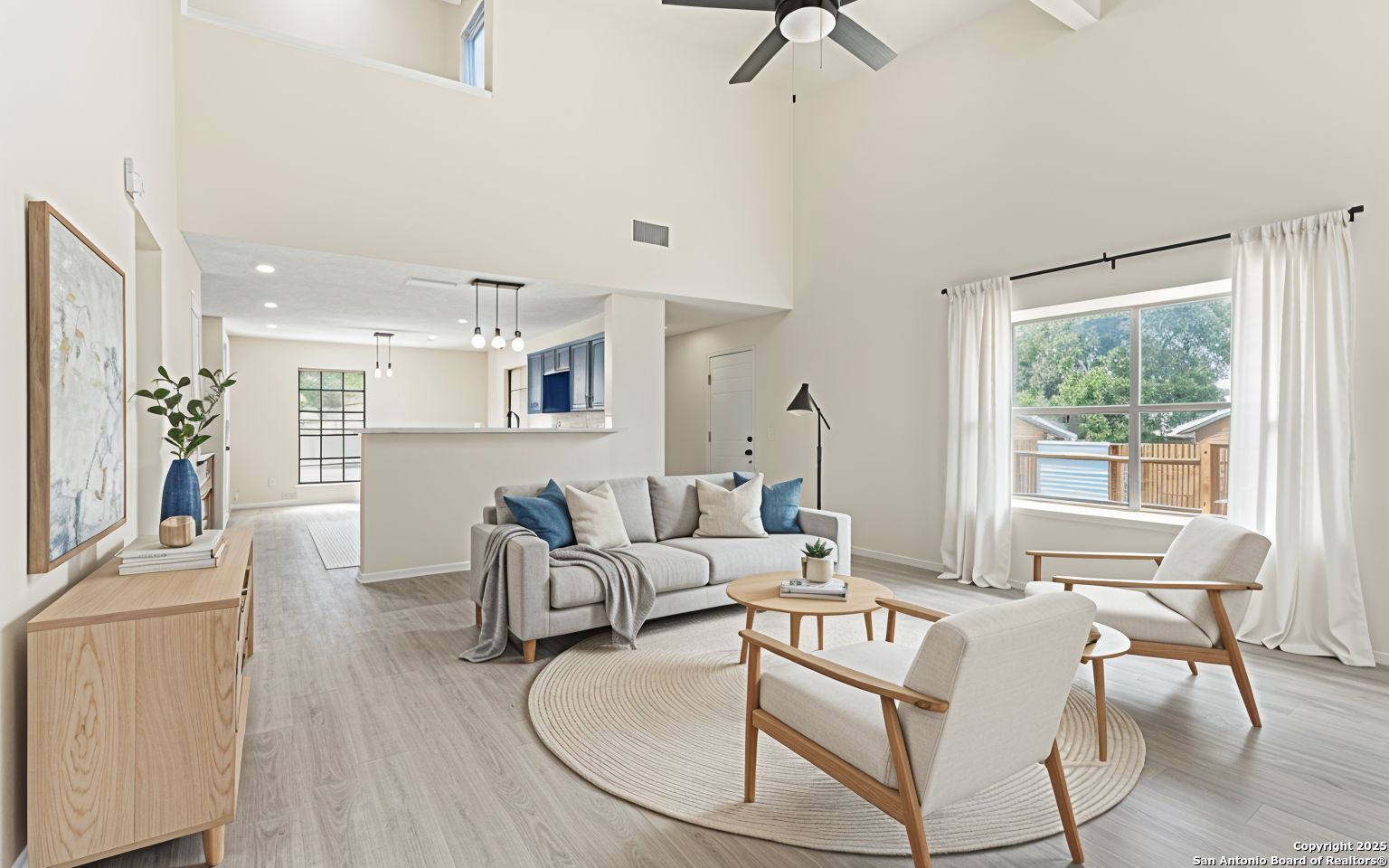 6403 Gray Ridge San Antonio, TX 78233 - Photo 2 of 50 a living room with furniture and a large window