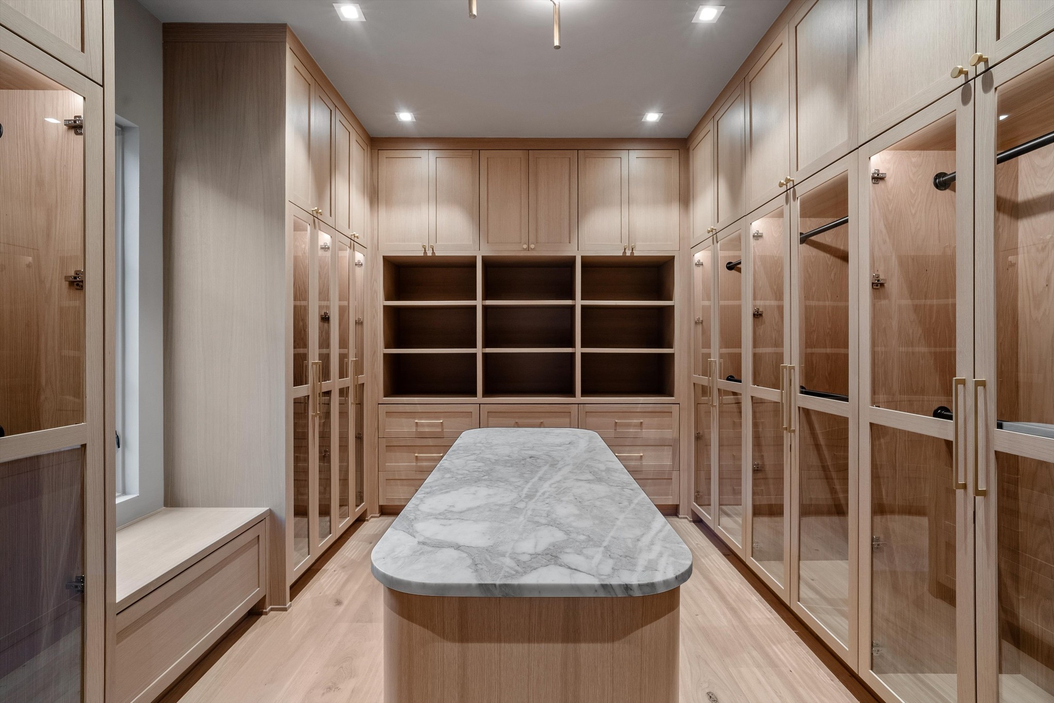 4328 Sneed Road Nashville, TN 37215 - Photo 25 of 35 a view of walk in closet with empty racks