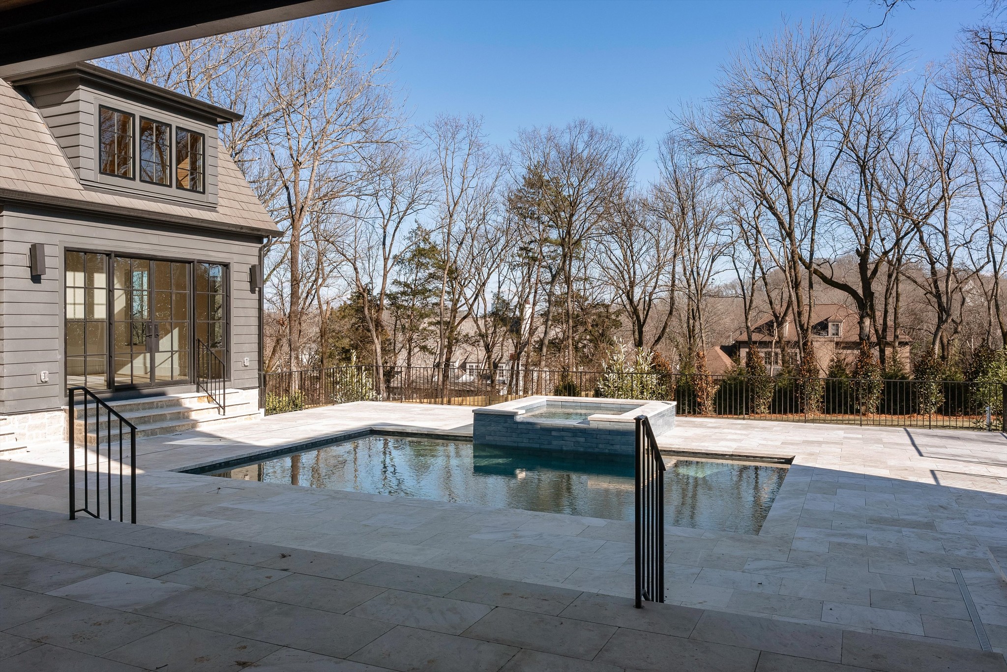 4328 Sneed Road Nashville, TN 37215 - Photo 31 of 35 a view of a patio with couches table and chairs and potted plants