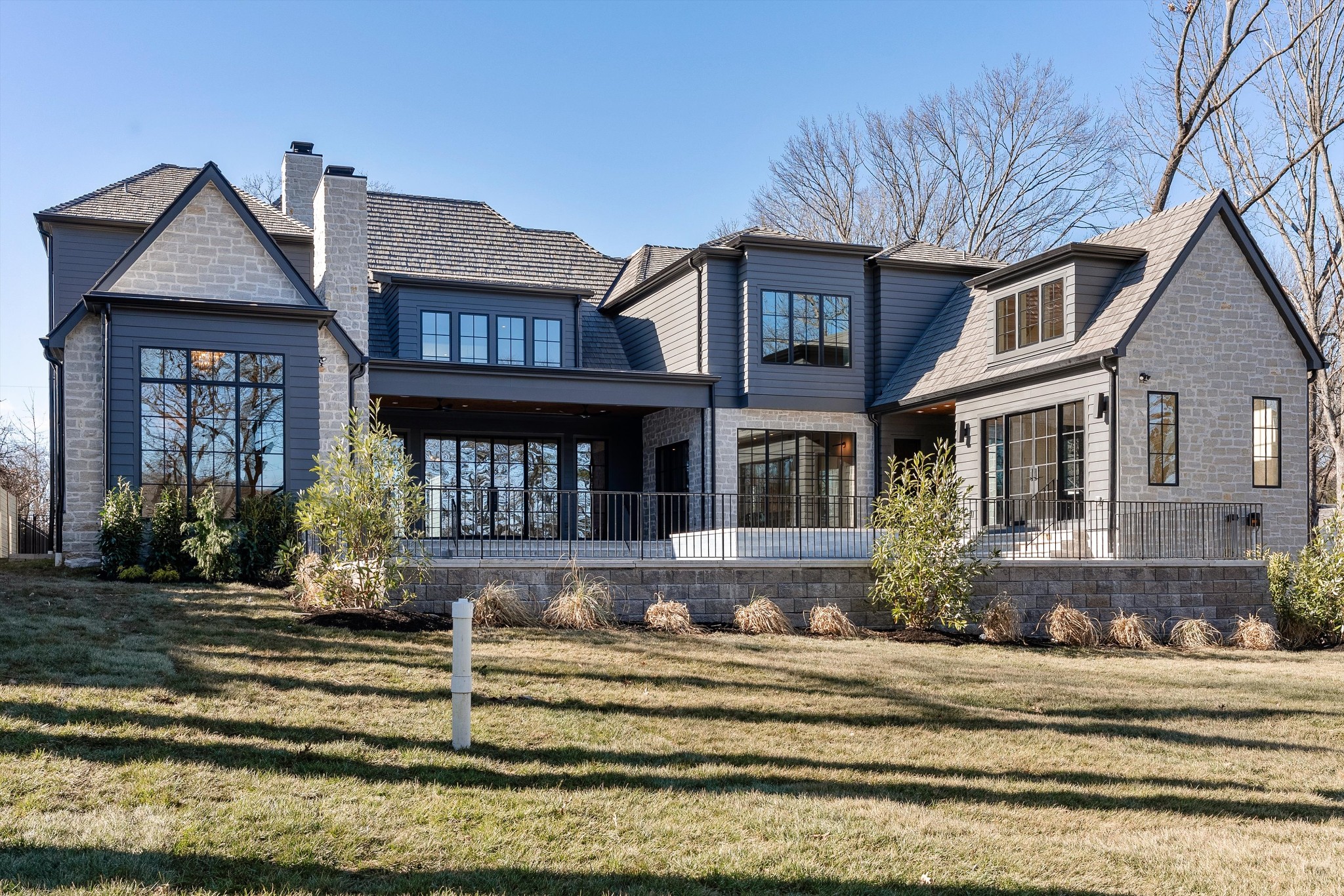 4328 Sneed Road Nashville, TN 37215 - Photo 33 of 35 a front view of a house with a yard