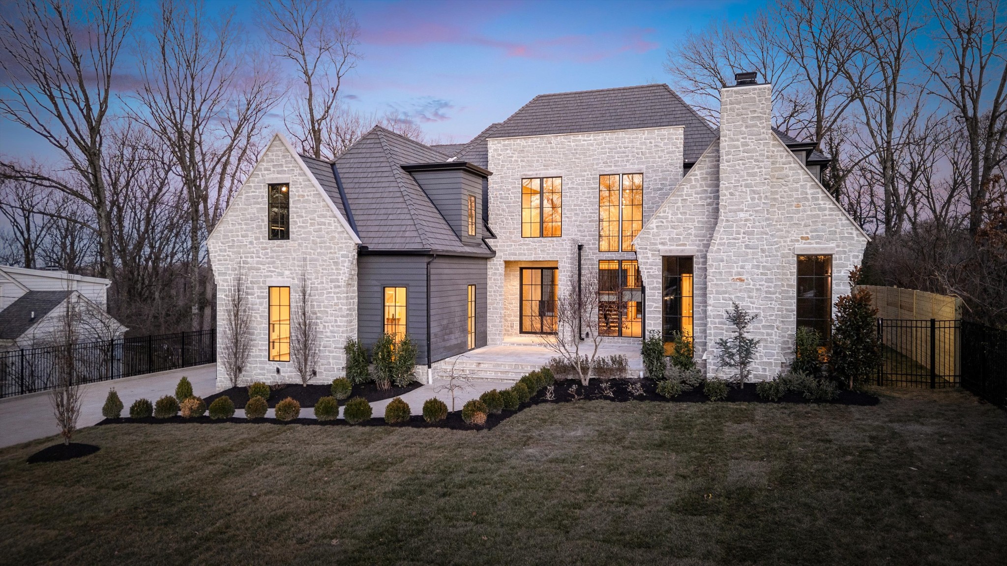 4328 Sneed Road Nashville, TN 37215 - Photo 35 of 35 a front view of a house with a yard