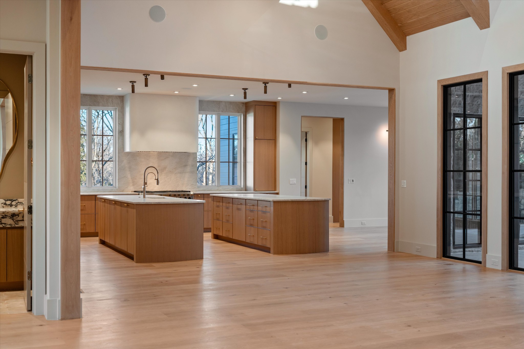 4328 Sneed Road Nashville, TN 37215 - Photo 7 of 35 a view of kitchen with granite countertop window and wooden floor