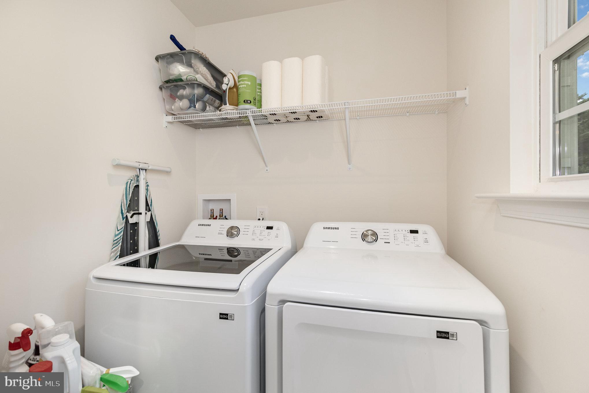 5224 Pendleton Farm Road Bumpass, VA 23024 - Photo 13 of 31 a utility room with dryer and washer