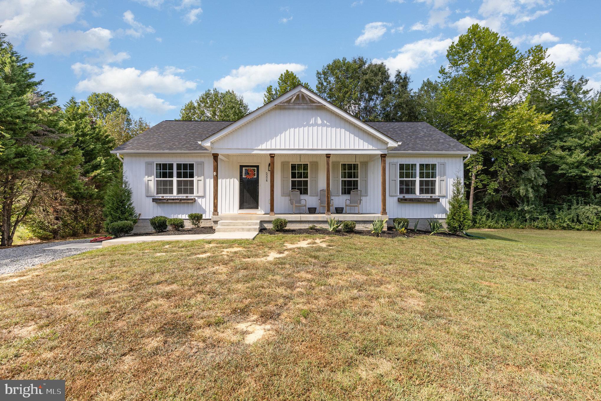 5224 Pendleton Farm Road Bumpass, VA 23024 - Photo 30 of 31 a front view of a house with a yard
