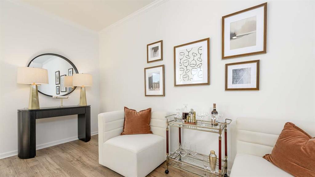 687 Alburgh Alley Mableton, GA 30126 - Photo 9 of 37 a living room with furniture and a fireplace