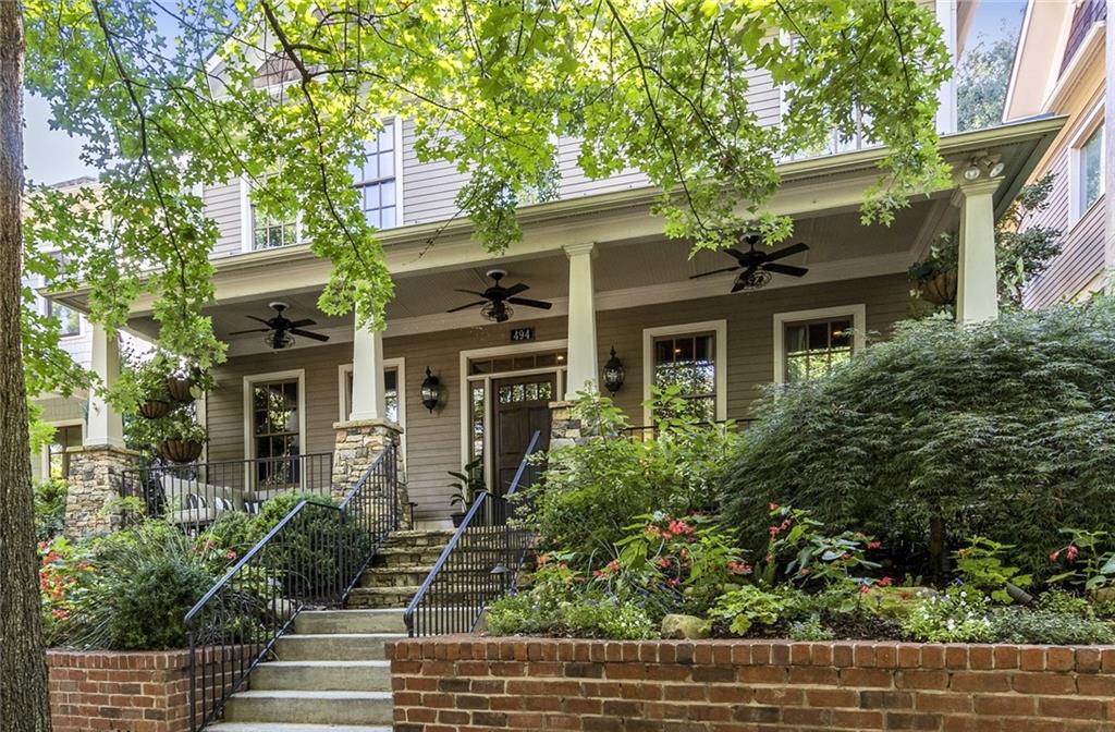 494 Hamilton Street Southeast Atlanta, GA 30316 - Photo 1 of 1 front view of a house with a small yard