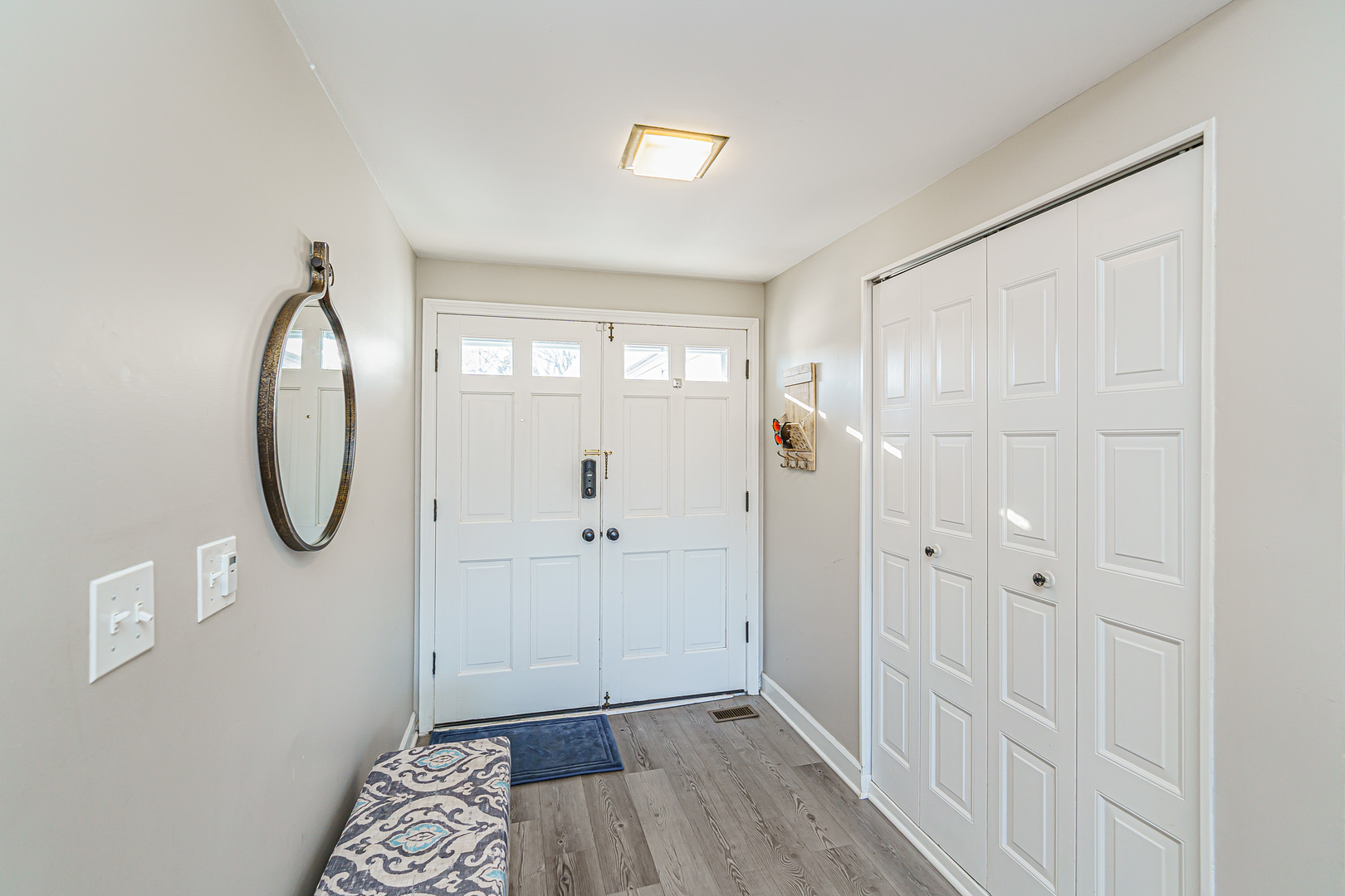 170 Old Mill Grove Road Lake Zurich, IL 60047 - Photo 3 of 23 a view of room with window and wooden floor