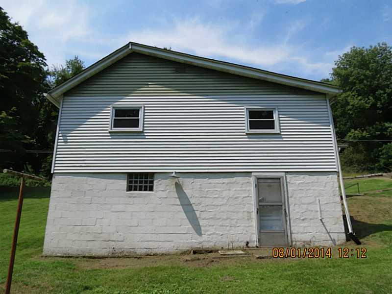 Exterior Back. 