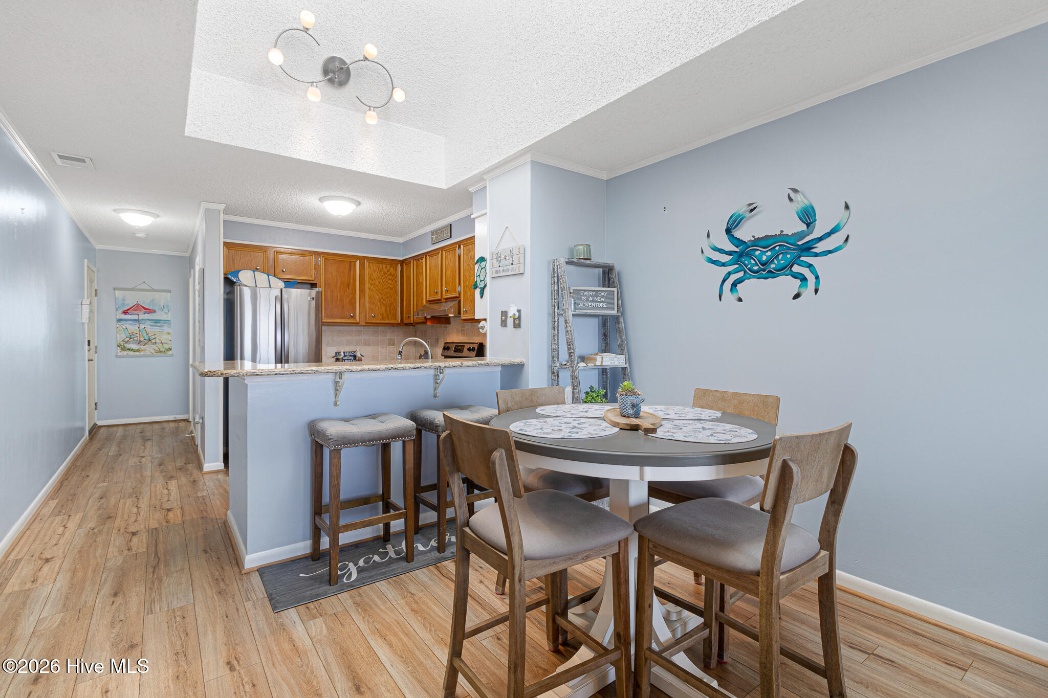 2308 West Fort Macon Road, Unit 302H Atlantic Beach, NC 28512 - Photo 4 of 60 Dining Area with skylight