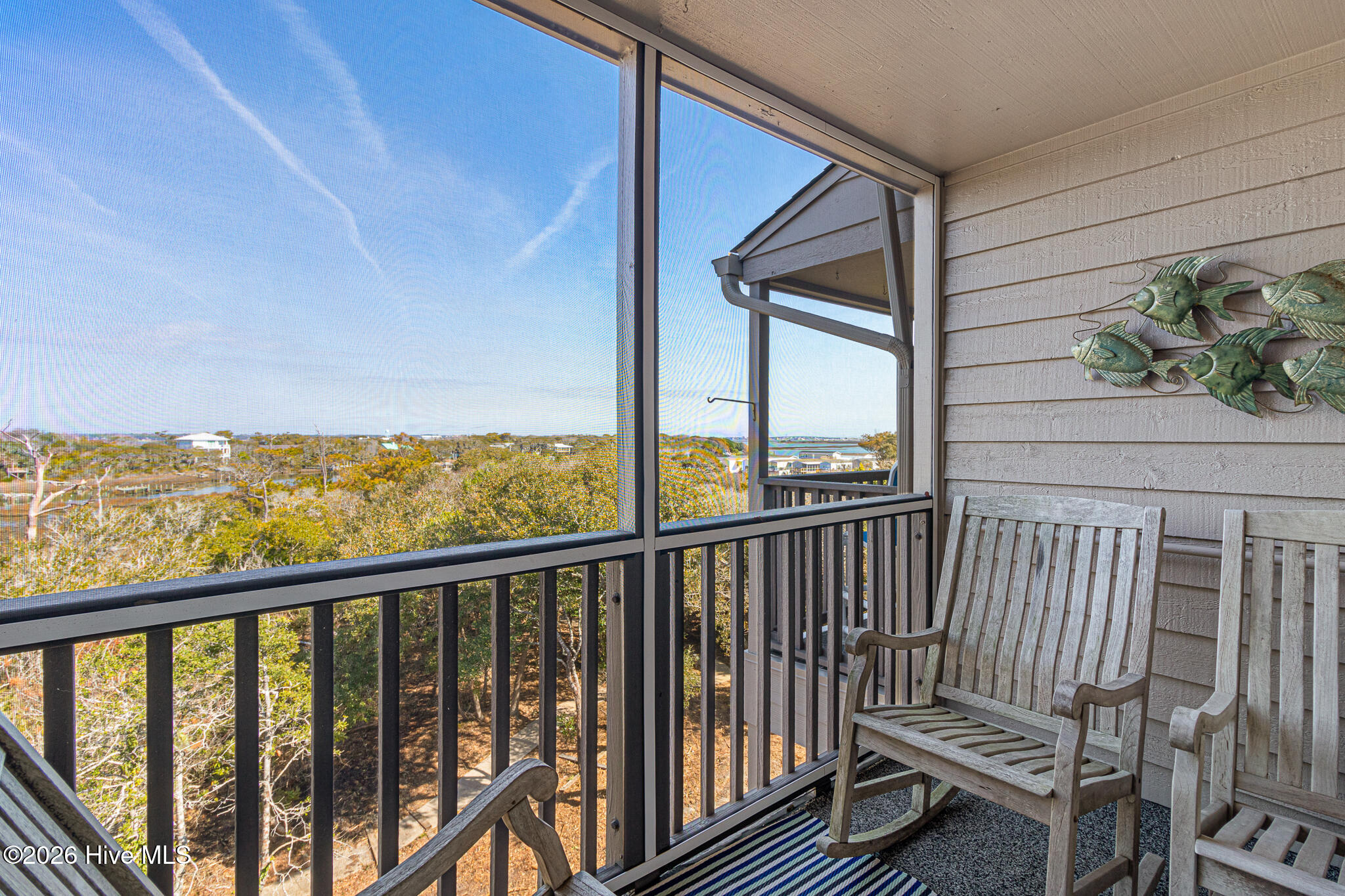 2308 West Fort Macon Road, Unit 302H Atlantic Beach, NC 28512 - Photo 7 of 60 Screened in balcony