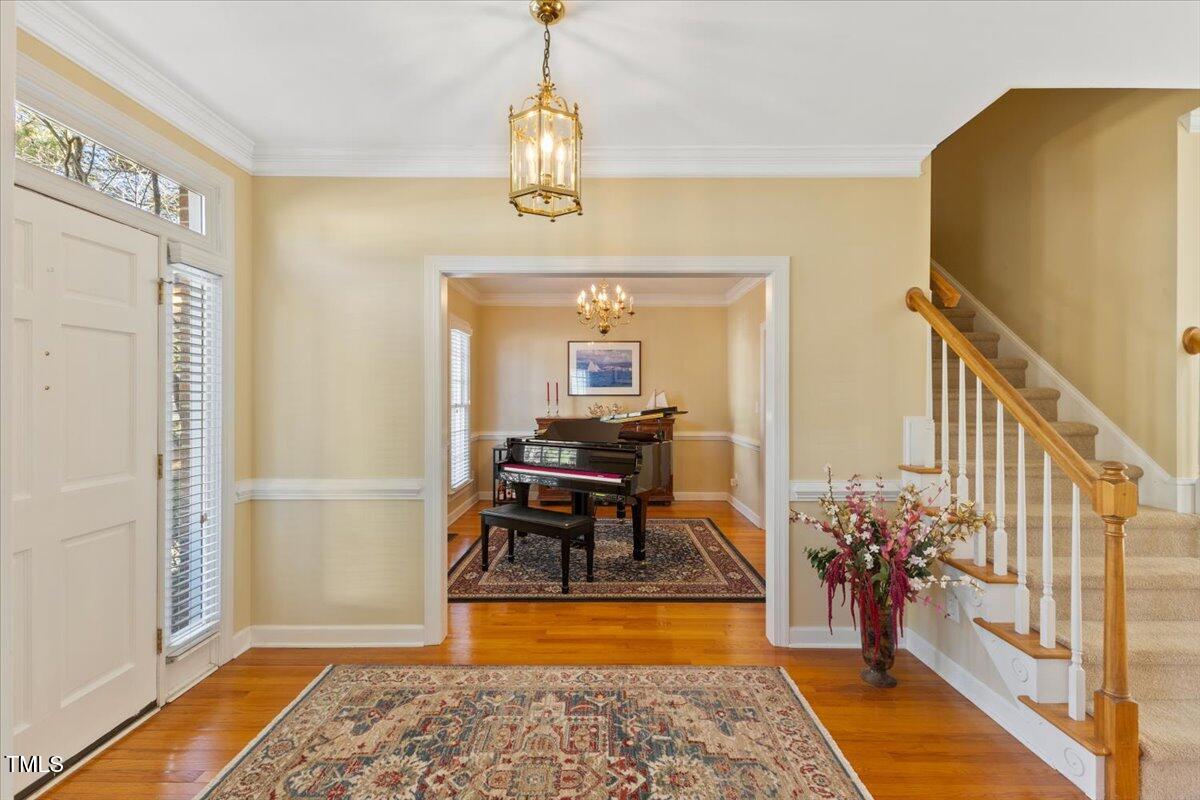 4617 Wee Burn Trail Raleigh, NC 27612 - Photo 5 of 70 Foyer To Dining Room