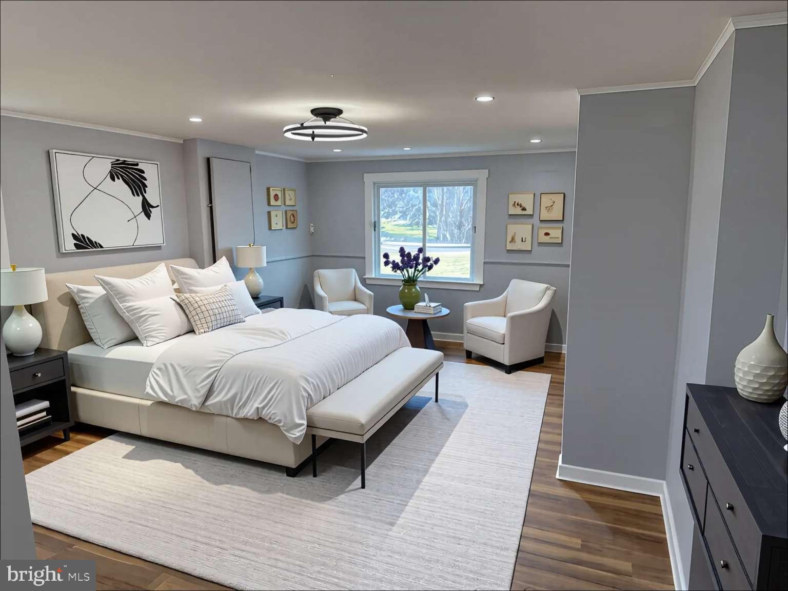 2 Tekening Way Hamilton, NJ 08690 - Photo 13 of 31 a spacious bedroom with a bed couch and window