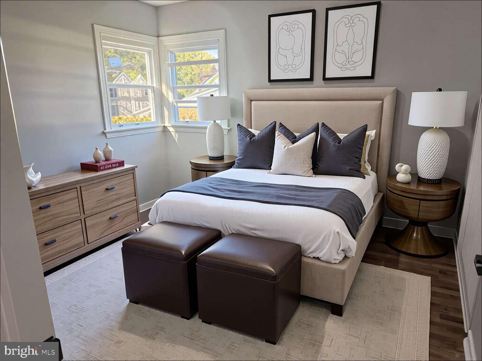 2 Tekening Way Hamilton, NJ 08690 - Photo 23 of 31 a bedroom with a bed and window