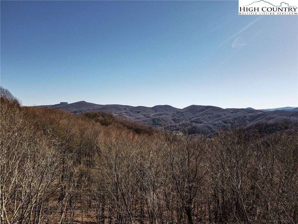 a view of a lot of mountains in the background