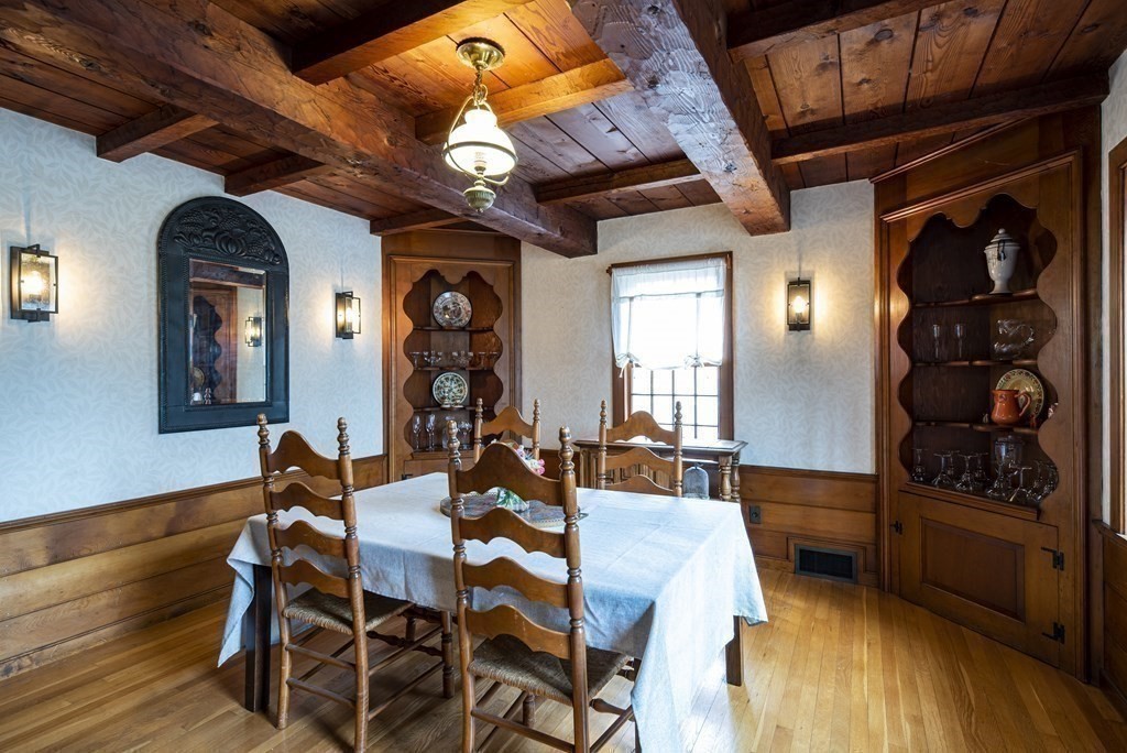 16 Granite Street Wellesley, MA 02482 - Photo 6 of 14 a view of a dining room with furniture and wooden floor