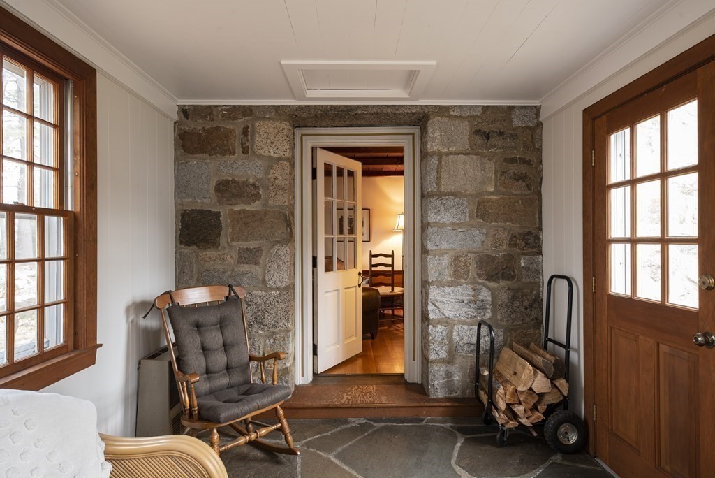 16 Granite Street Wellesley, MA 02482 - Photo 8 of 14 a view of an entryway with wooden floor and a window