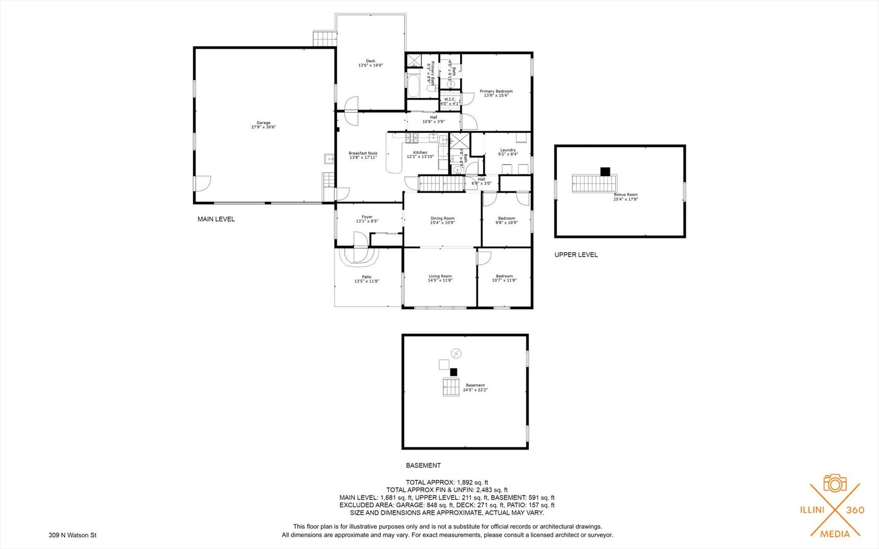 309 North Watson Street Tolono, IL 61880 - Photo 32 of 33 a picture of a bench in the wall