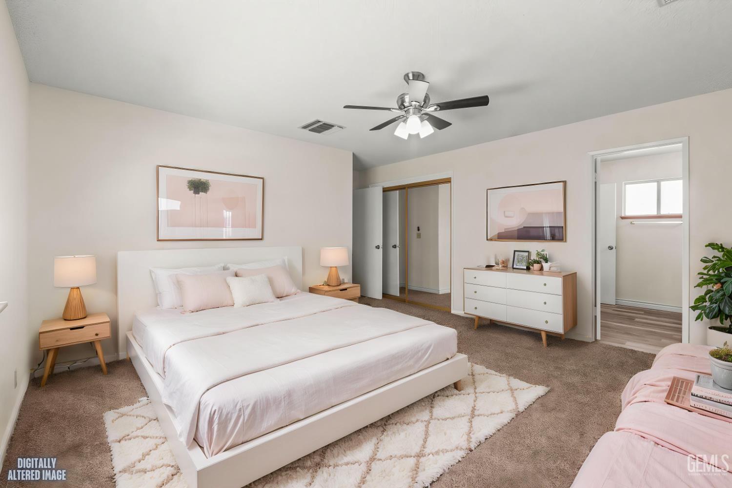 Undisclosed Address Ridgecrest, CA 93555 - Photo 26 of 28 a bedroom with a bed couch and window