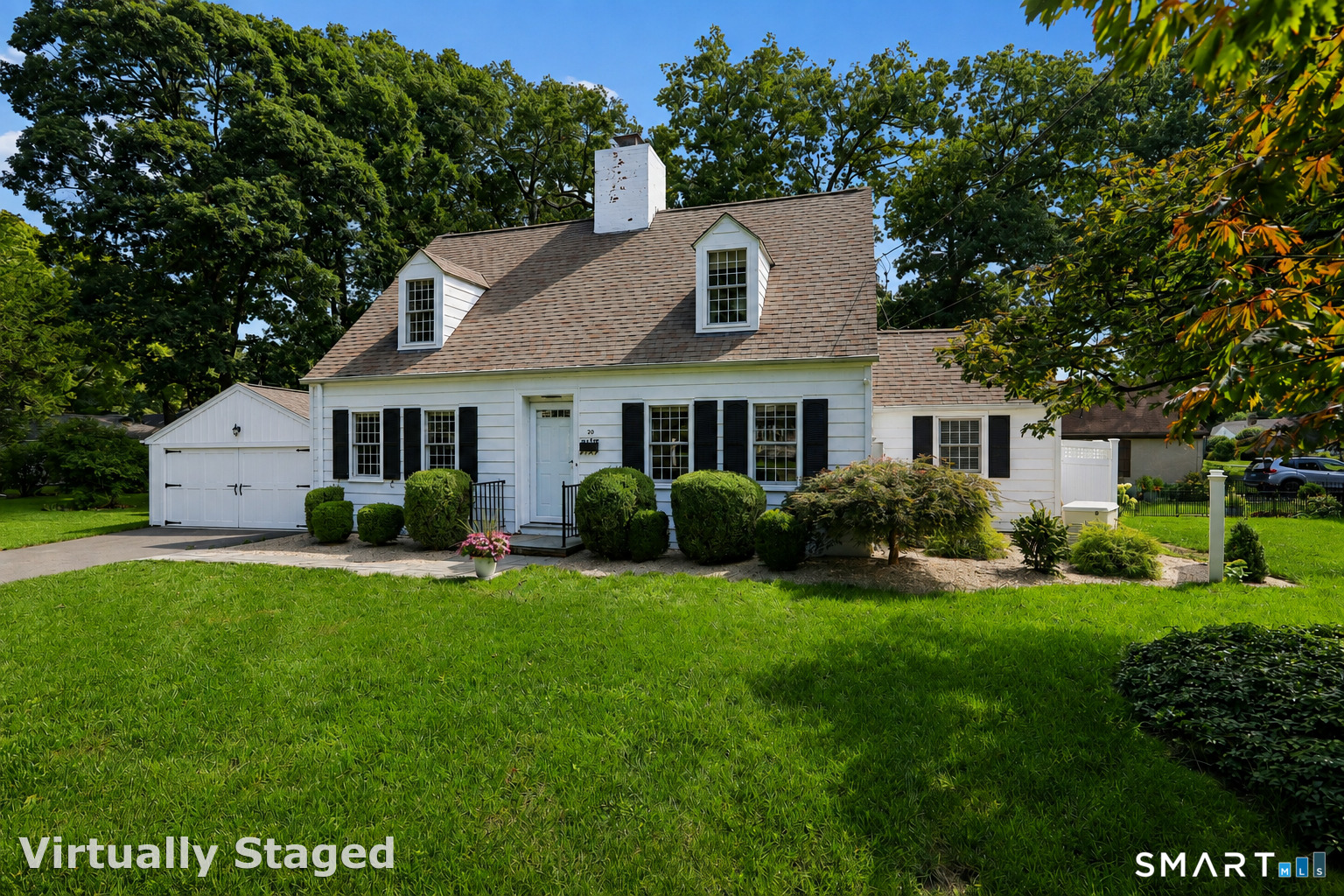 20 Ridge Road Danbury, CT 06810 - Photo 27 of 31 The garage doors are barn style not what is depicted in this photo.