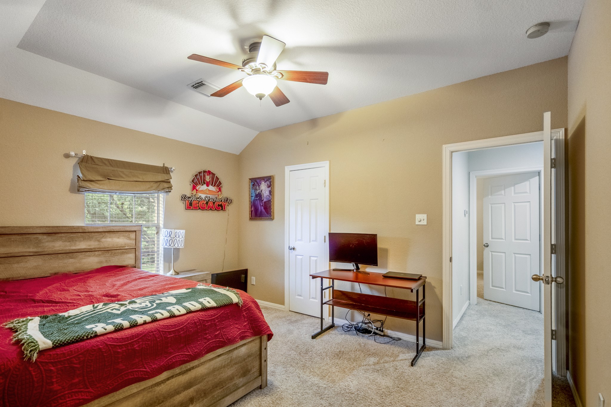 10410 Pitcataway Drive Spring, TX 77379 - Photo 25 of 48 This is the fourth bedroom upstairs. Two of the bedrooms up share a Hollywood bath & this fourth bedroom has a semi-private en-suite bathroom.