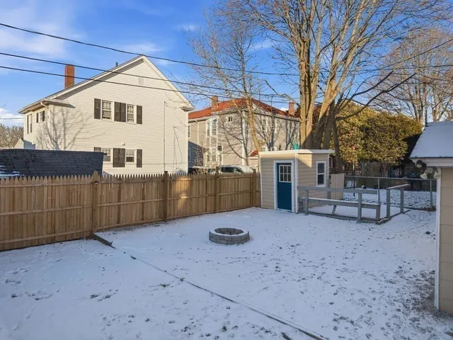a view of house with chair and tables