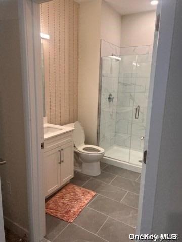 201 Jerusalem Hollow Road Manorville, NY 11949 - Photo 10 of 15 a bathroom with a toilet and a shower